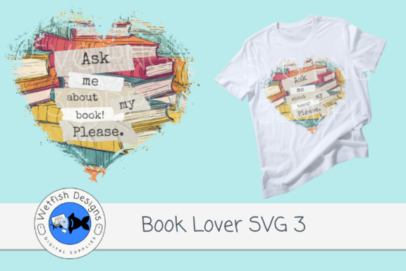 Book Lover SVG PNG: Graphics for Crafts and Branding
