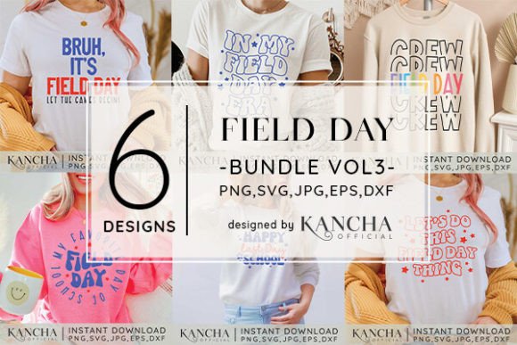 Field Day SVG Bundle Vol.3: Graphics & Crafts for Creative Marketing