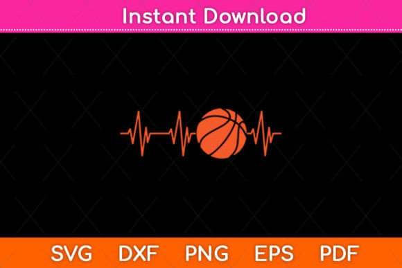 Funny Heartbeat Volleyball Lovers Svg Graphics