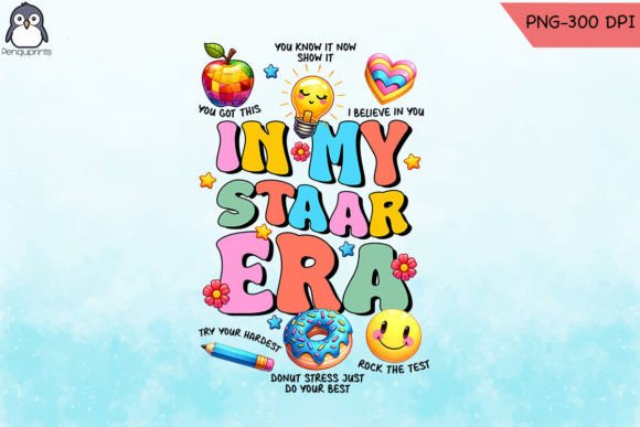 Groovy in My Starr Era Teacher PNG Graphics