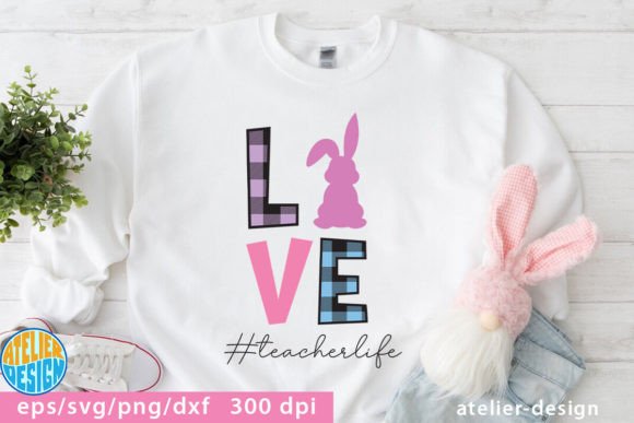 Love Teacher Life Tshirt Graphics and Crafts