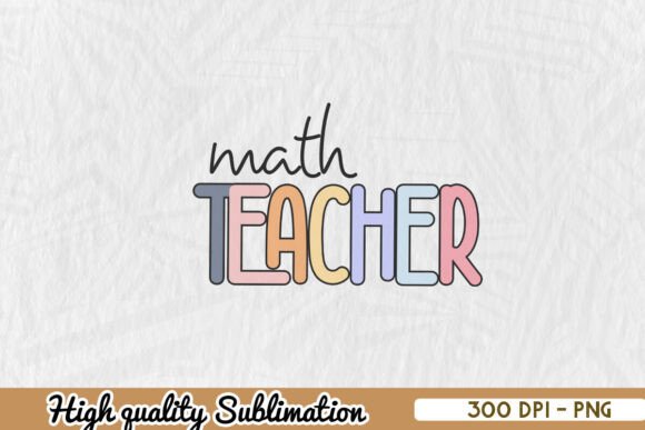 Math Teacher Math Lover PNG: Graphics and Crafts