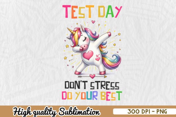 Rock the Test Day Teacher PNG